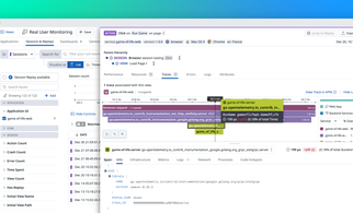 Correlate Datadog RUM events with traces from OTel-instrumented applications