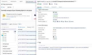 Managing OpenTelemetry Collectors with Datadog Fleet Automation