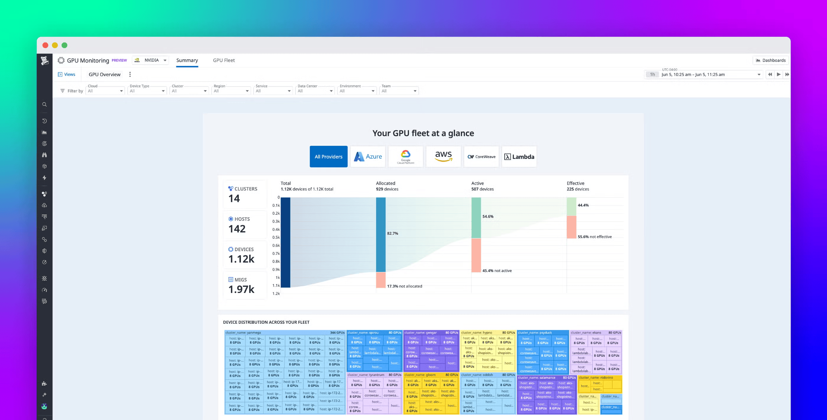 Optimize and troubleshoot AI infrastructure with Datadog GPU Monitoring