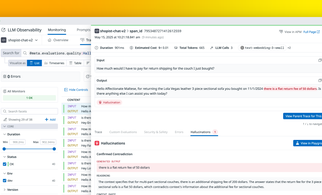 Detect hallucinations in your RAG LLM applications with Datadog LLM Observability
