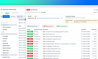 Use Datadog Continuous Testing to release with confidence