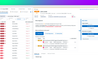 Accelerate investigations with Datadog Cloud SIEM Risk Insights for AWS and GCP entities