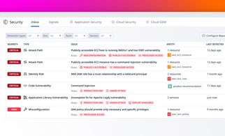 Easily identify and prioritize your top security risks with Datadog Security Inbox
