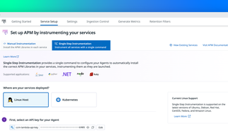 Achieve total app visibility in minutes with Single Step Instrumentation