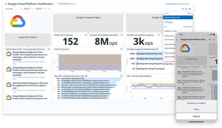 협업 대상자를 초대하고, 대시보드를 주요 이해관계자와 손쉽게 공유 팀에 맞는 맞춤형 뷰와 시각화 설정