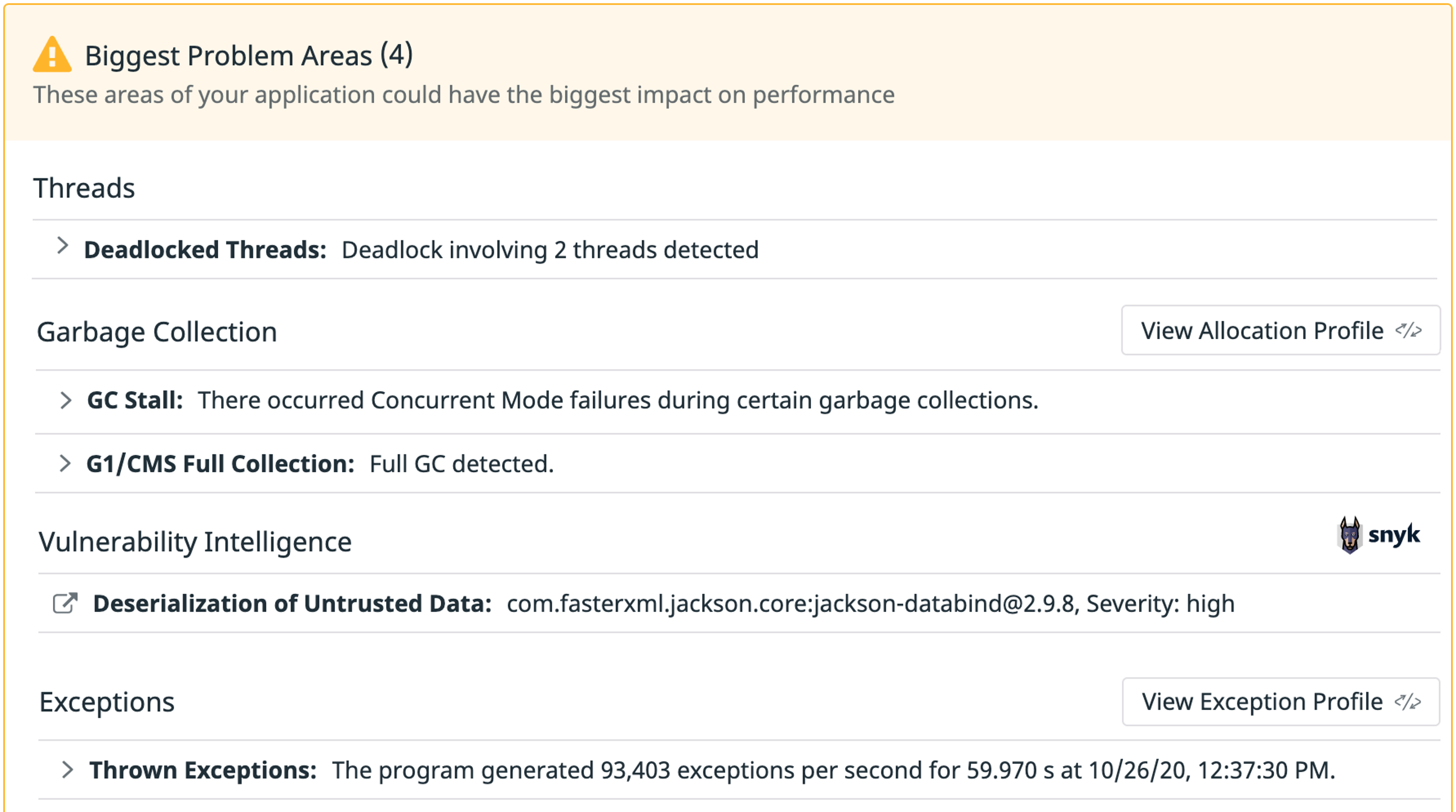 Instrumentation Code Profiling Code Profiling Tools | Datadog