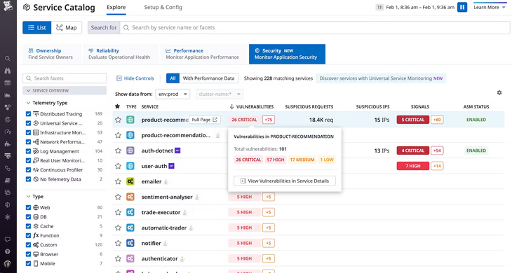 dg/cs-demo/datadog-application-risk-management-view