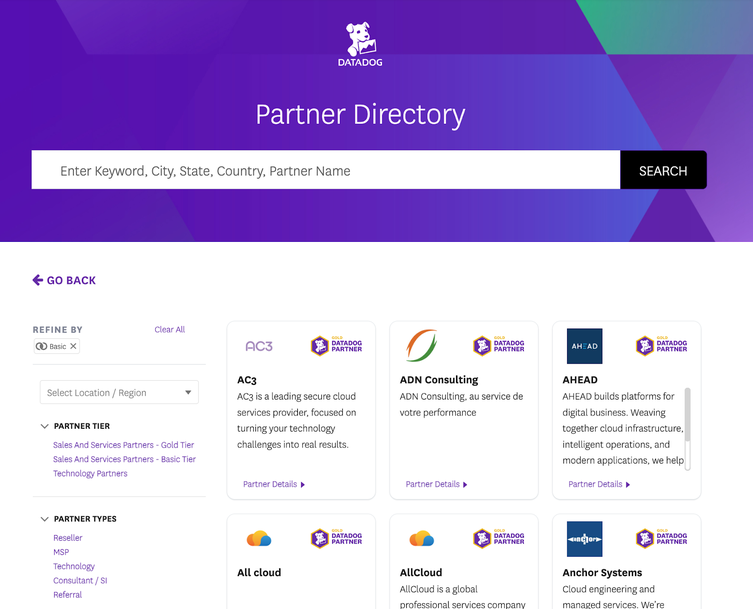 Exclusive partner benefits and programs