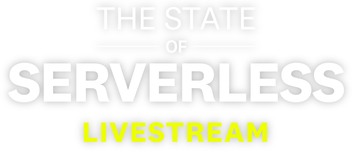 State of Serverless Livestream header image