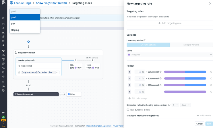 Feature Flags | Datadog