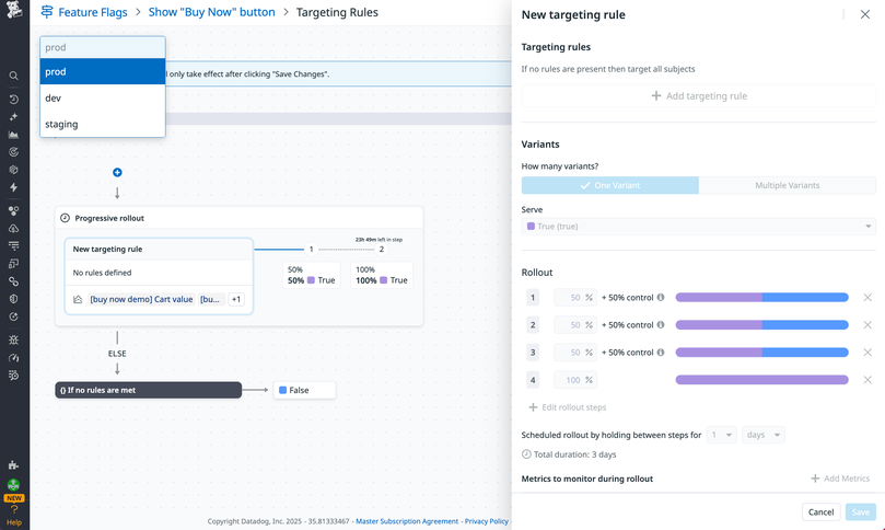 Feature Flags | Datadog
