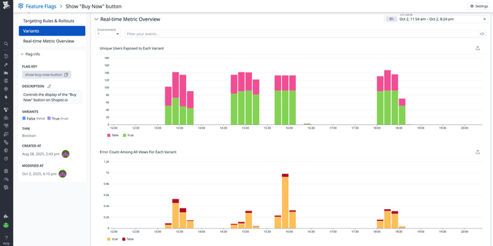 Accelerate troubleshooting by correlating flags with observability data Accelerate troubleshooting