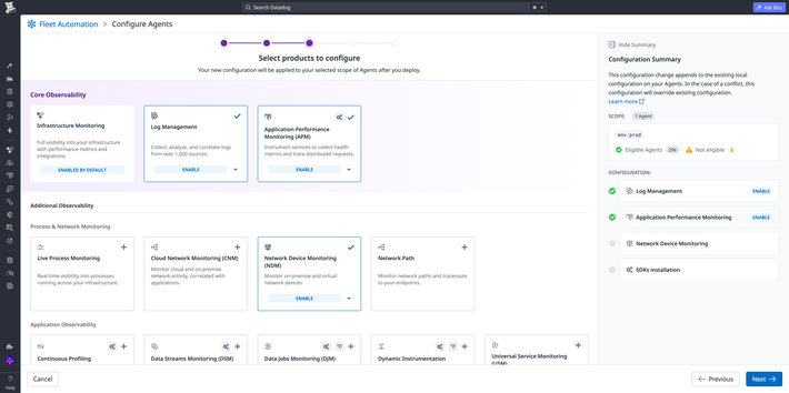 Manage Agent configurations Manage Agent configurations