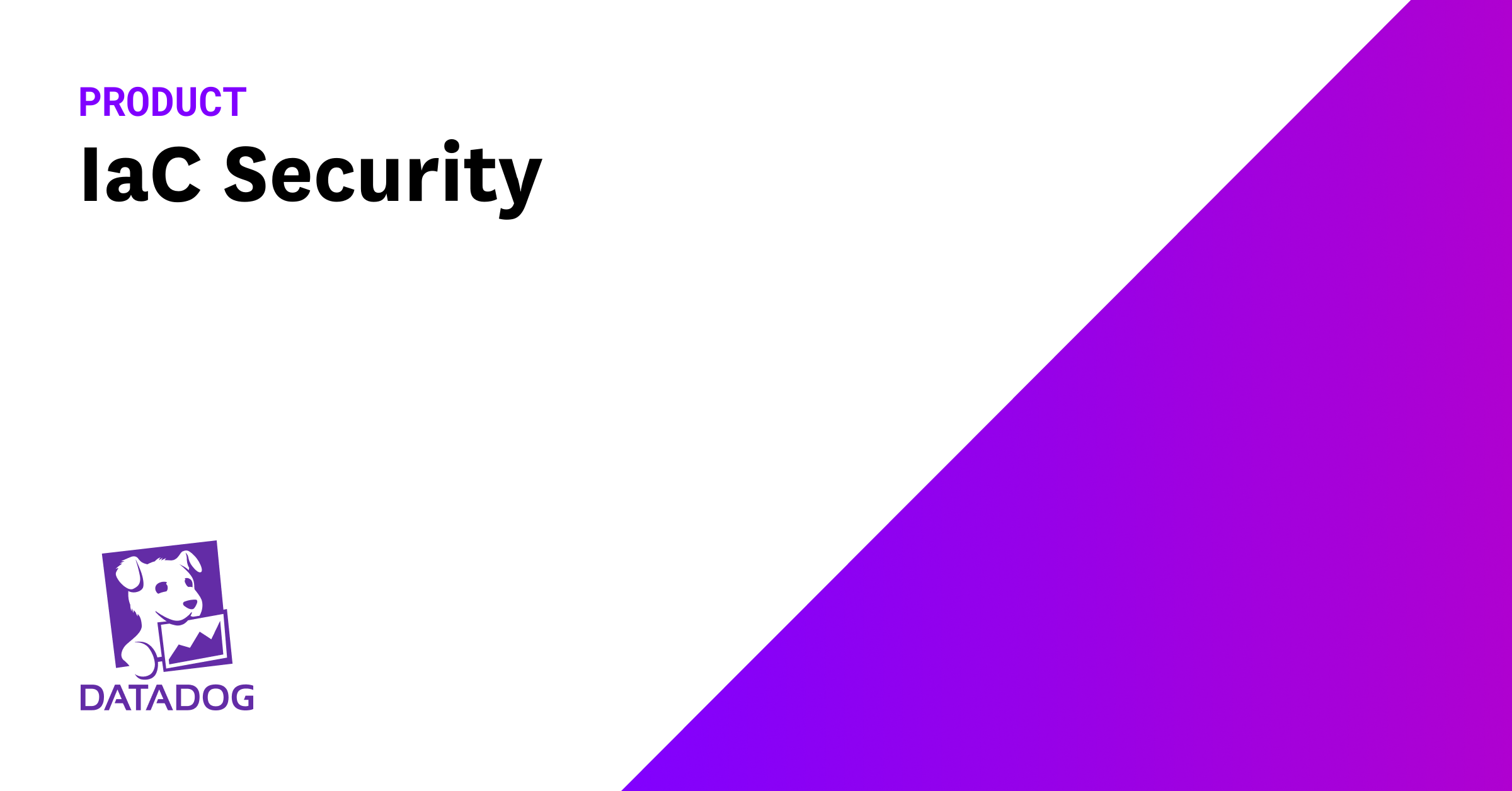IaC Security | Datadog