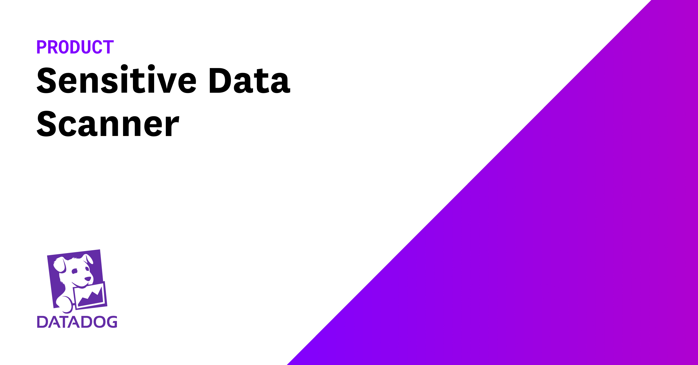 Sensitive Data Scanner | Datadog
