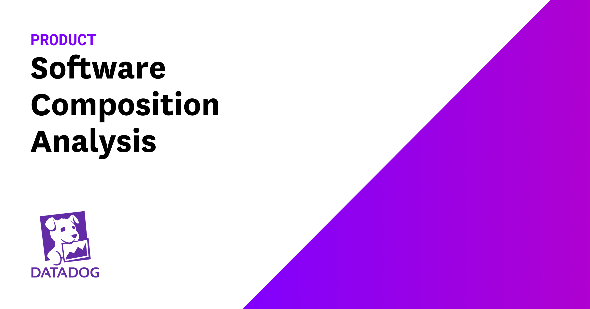 Software Composition Analysis | Datadog