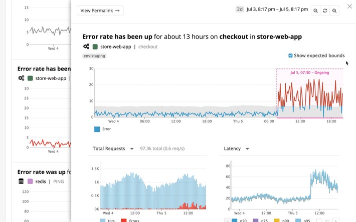Ensure optimal performance with machine learning-powered alerts Ensure optimal performance with machine learning-powered alerts