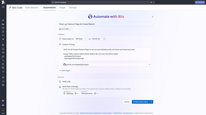 Automate routine dev work at your cadence Automate routine dev work at your cadence