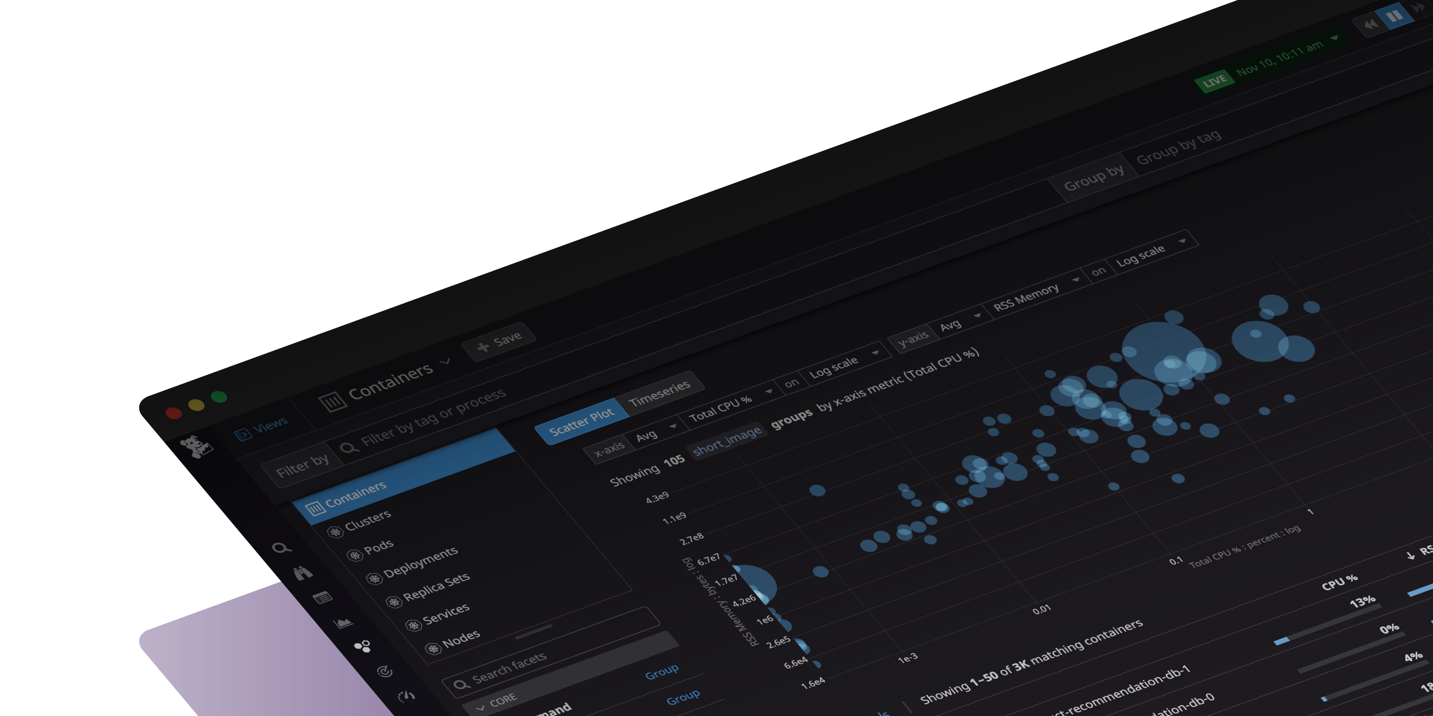 コンテナモニタリング