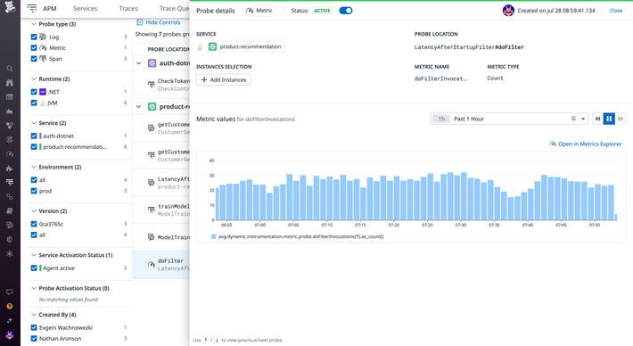Generate key metrics associated with your live code whenever needed Generate key metrics associated with your live code whenever needed with Dynamic Metrics