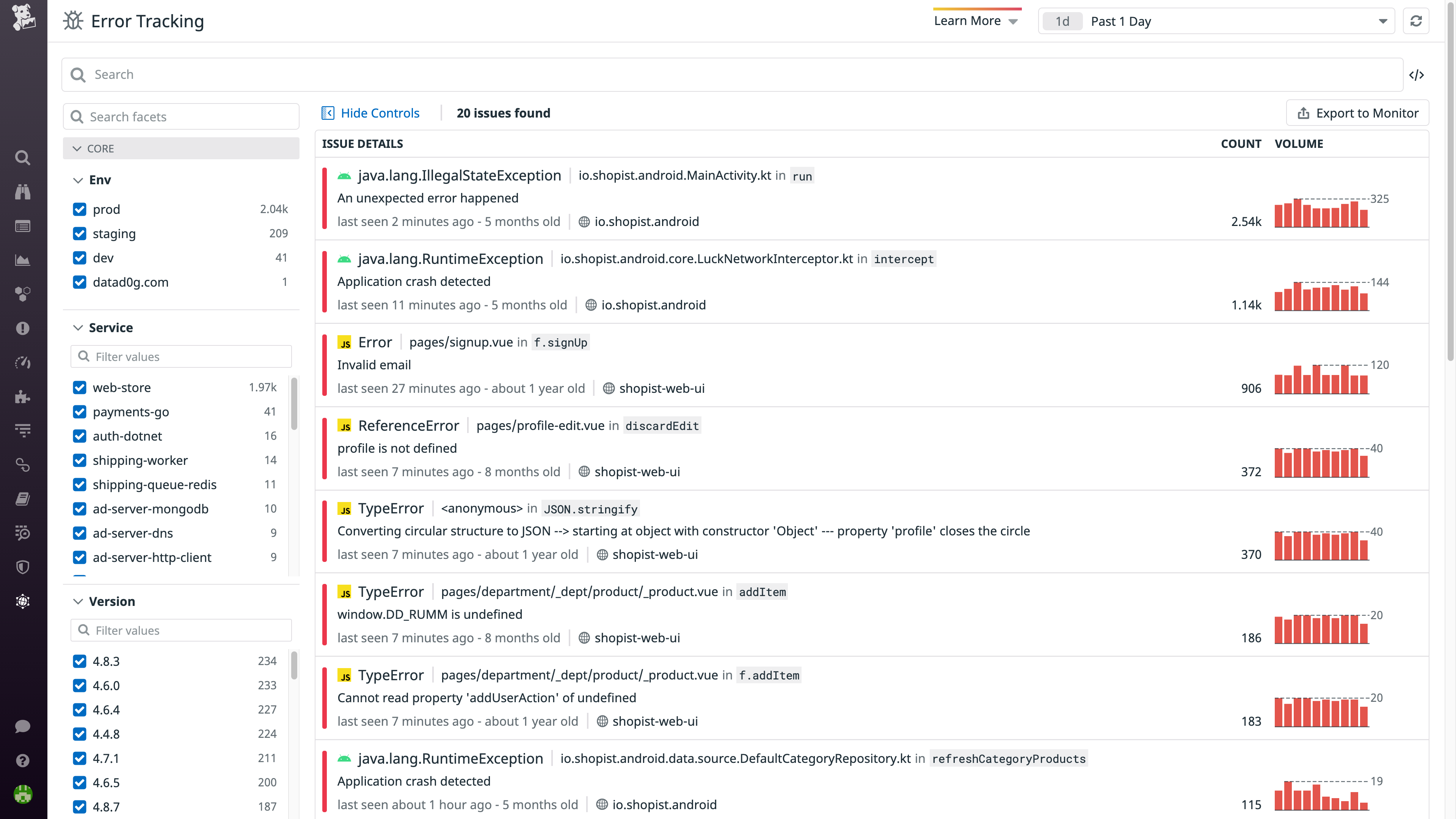 Upload Javascript source maps