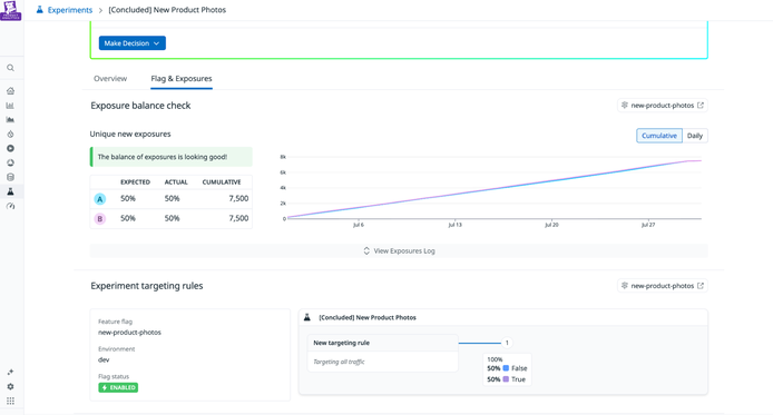 Datadog Experiments | A/B Testing & Product Experimentation | Datadog