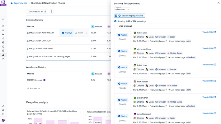 Experiment without compromising performance