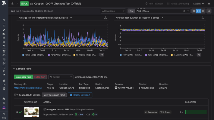 Achieve reliable user experiences with proactive monitoring
