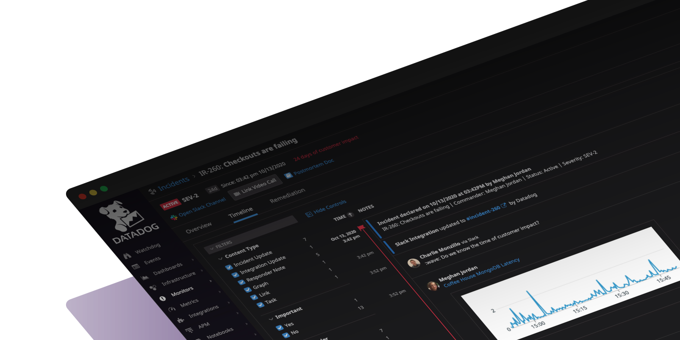 自動インシデント管理