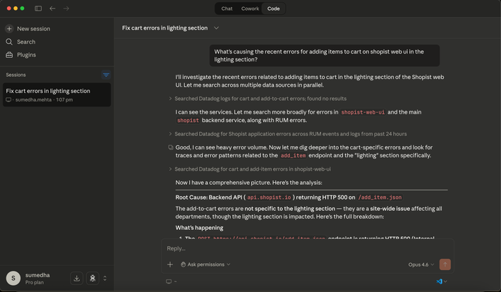 Give AI agents secure, real-time access to unified observability data