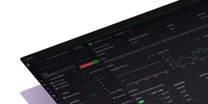 ネットワークデバイスモニタリング