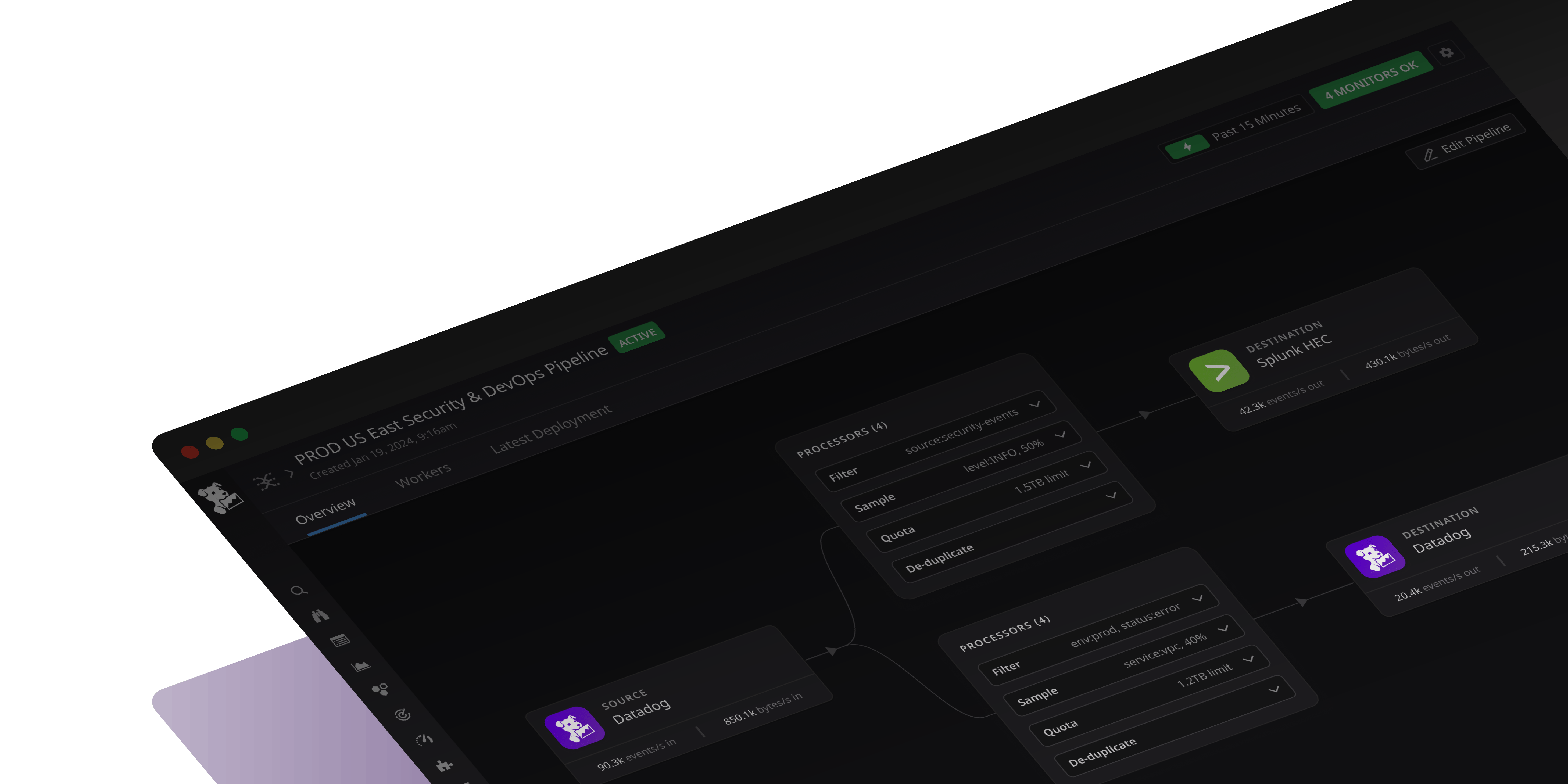 로그 볼륨을 쉽게 제어하고, 원하는 보안 도구를 자유롭게 사용하며, 민감한 데이터를 효율적으로 관리하세요