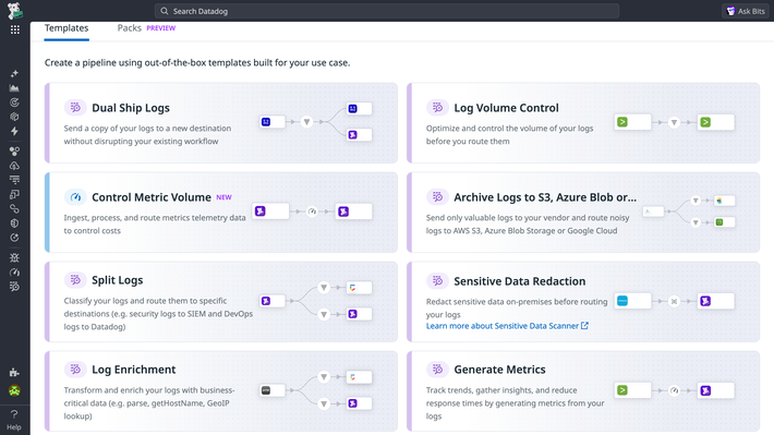 Create, deploy, and monitor high-performance pipelines from an intuitive UI