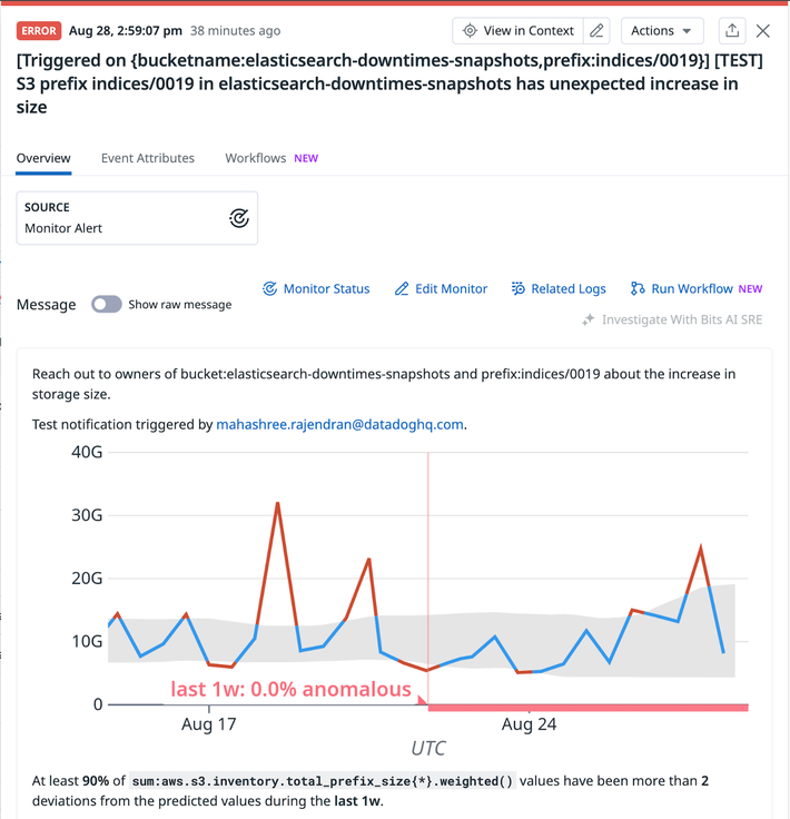 Proactively detect and address anomalies