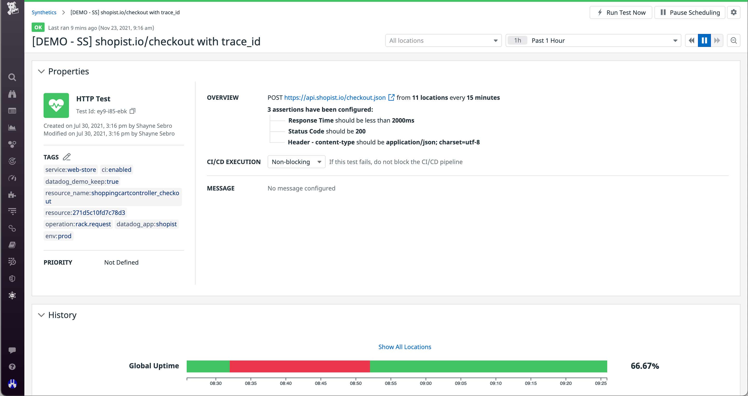 CI パイプラインに Synthetic テストを組み込み、問題の早期検出と修復を実現