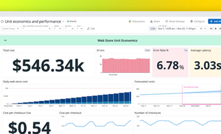 Monitor unit economics with Datadog Cloud Cost Management