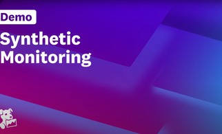 Synthetic Monitoring Demo Video