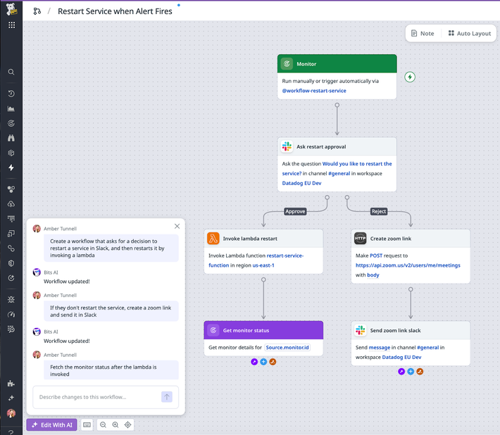 Build workflows faster using conversational AI